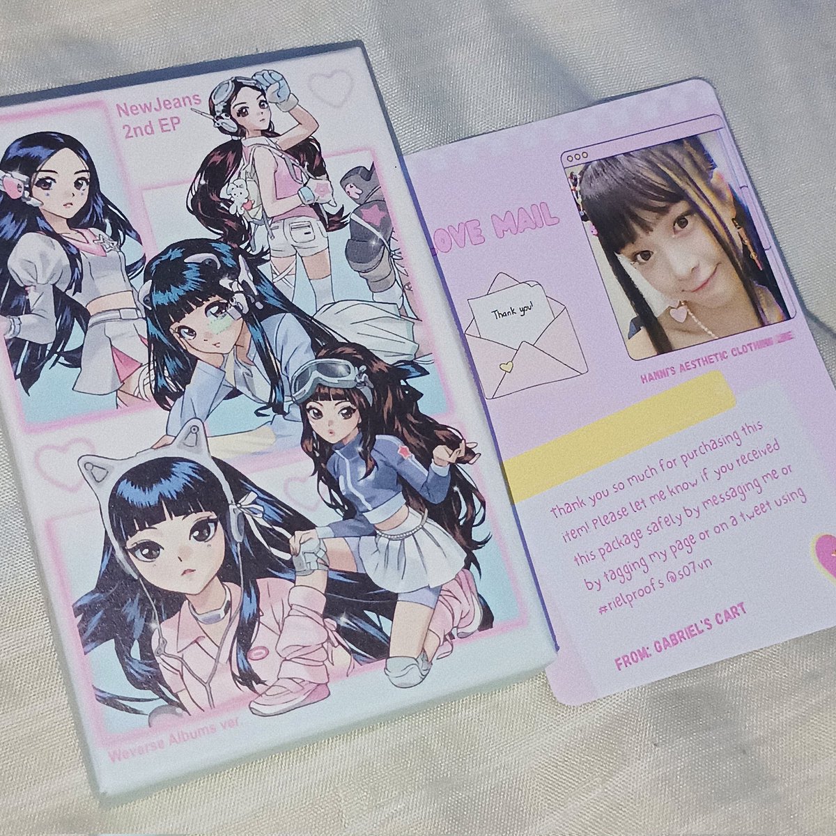 haerincartz's tweet photo. β π #happyhaemailz
hello bff kong tunay @gabrielscart
β my nj pcs arrived safely!! thank uuu sa freebies dami WYAHAHAH
~ #rielproofs https://t.co/NPLn8aInWo