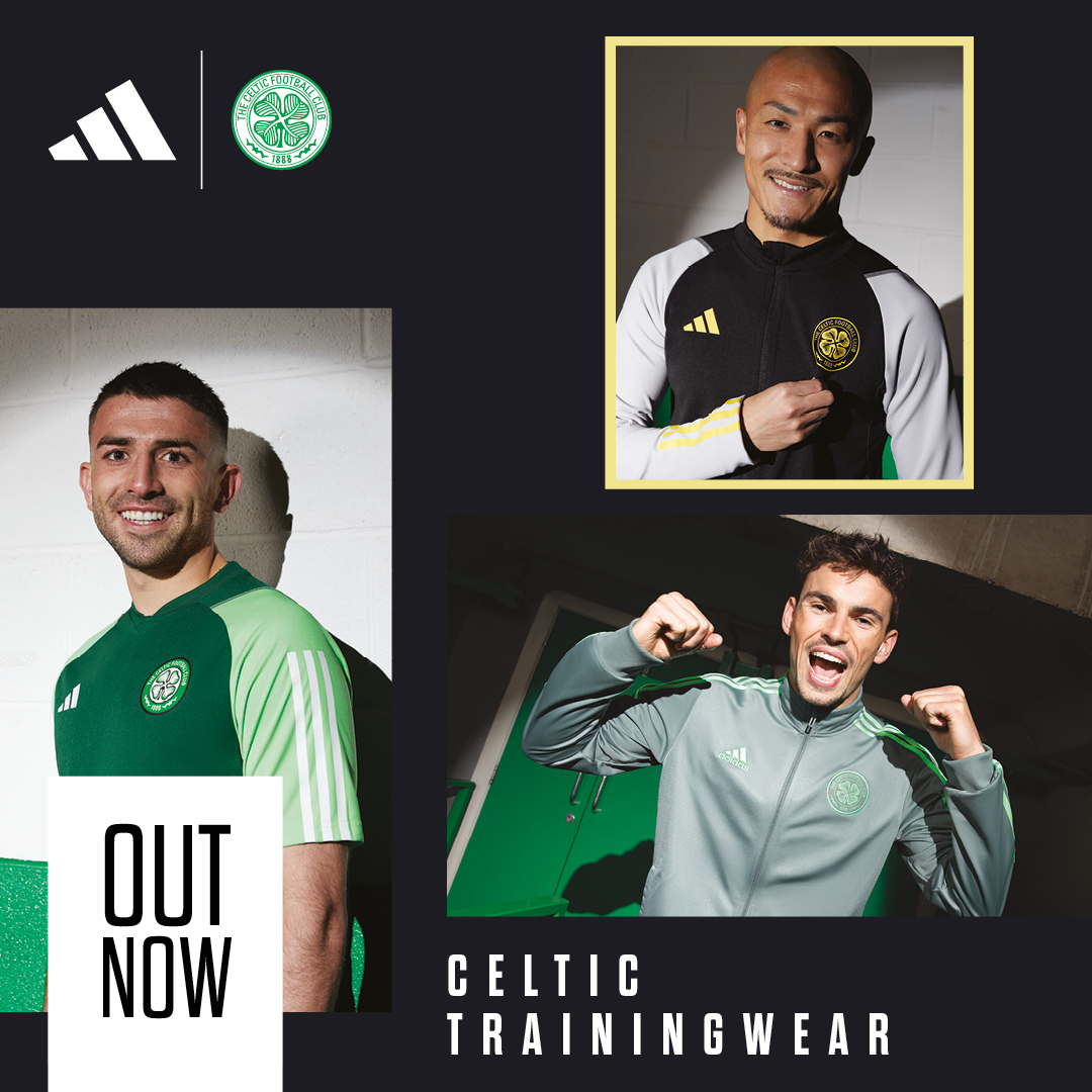 celtic adidas training top