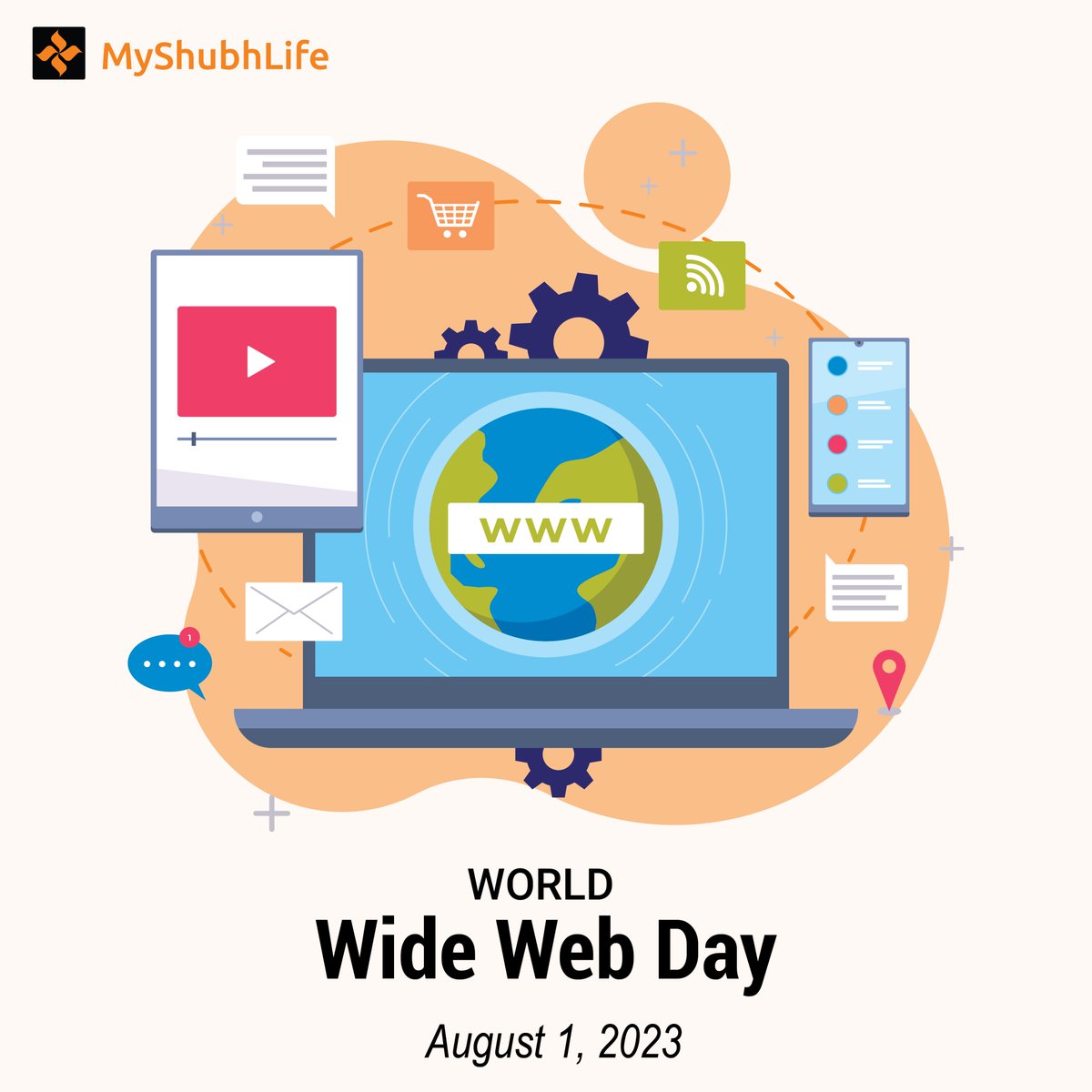 On International World Wide Web Day we at <a href="/myshubhlife/">MyShubhLife</a> reflect on how the internet has changed our lives. The World Wide Web has been instrumental in helping us help others by providing them quick access to credit at the click of a button.

#WorldWideWebDay  #financialservices