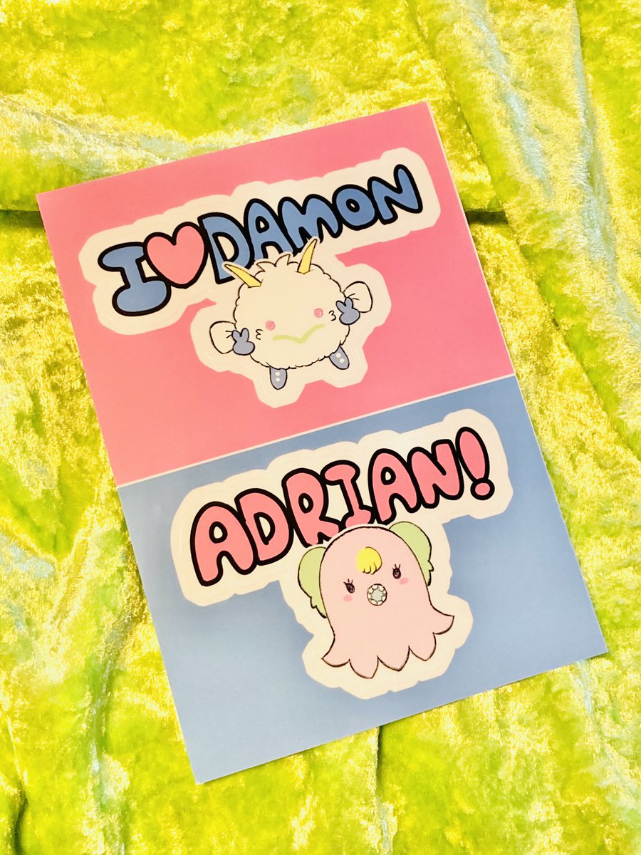 donguricorosuke's tweet image. ステッカー一足早く届いた！
結構大きいよ！