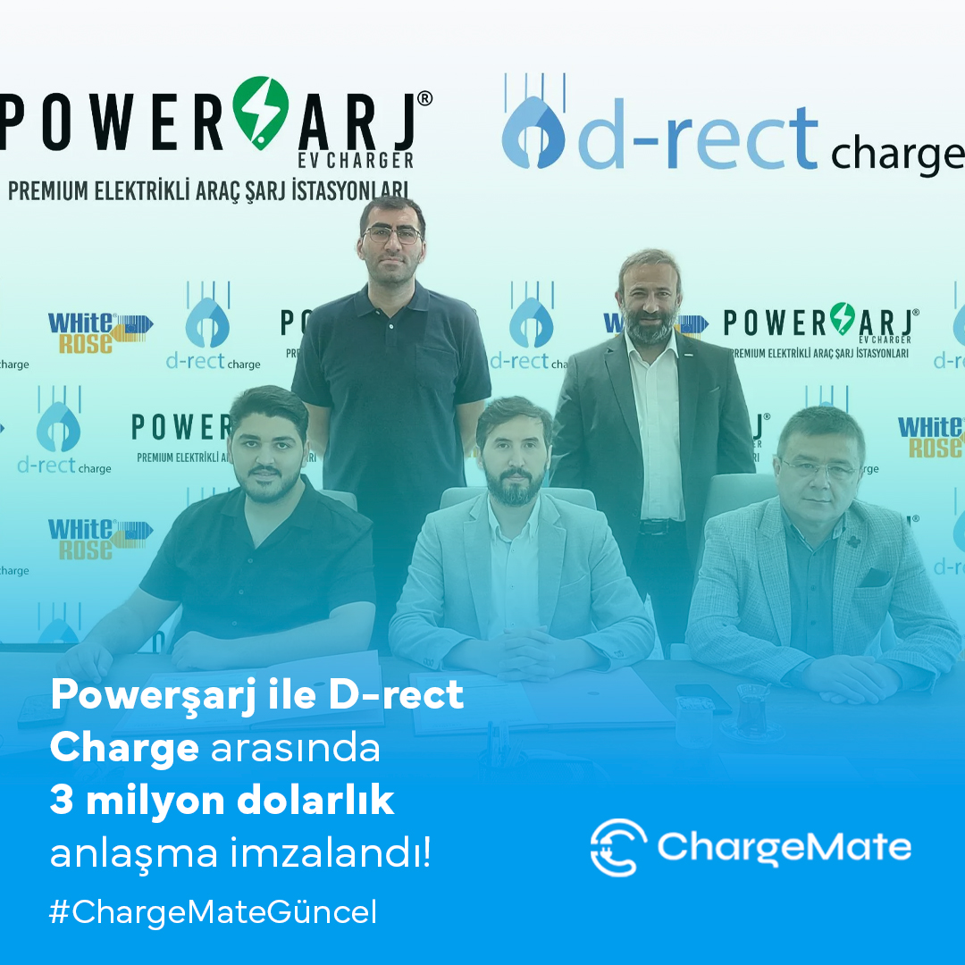 Powerşarj ile D-rect Charge arasında 3 milyon dolarlık anlaşma imzalandı!
Teknoloji alanında güçlü bir iş birliği kurma kararı alan Powerşarj, elektrikli araçlara yönelik büyük bir adım attı. 

#Powerşarj #ElektrikliDönüşüm #charge #Sürdürülebilirlik #elektrikliaraç #otomotiv