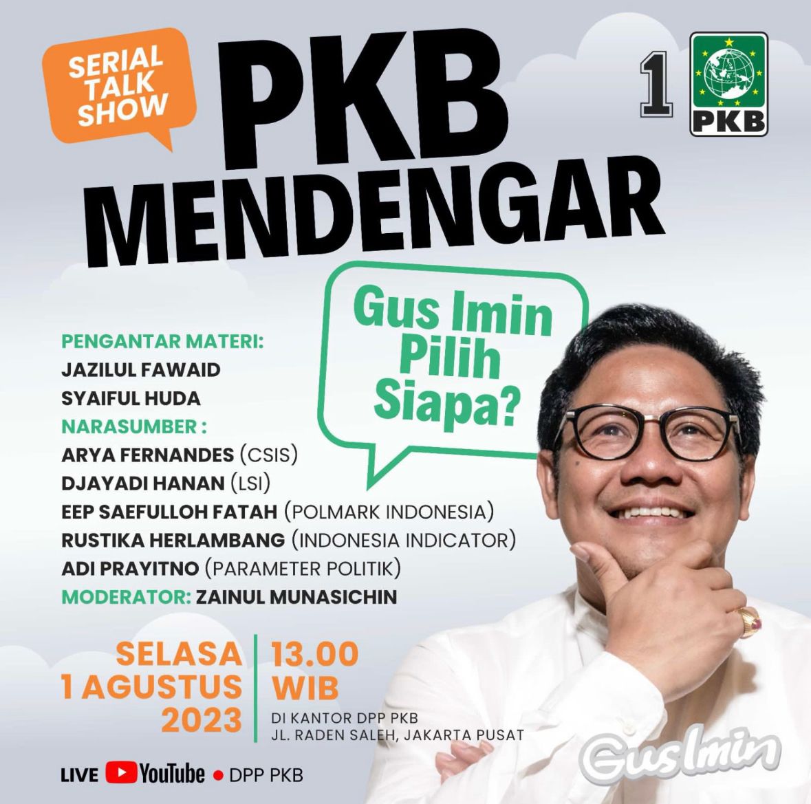 #GusmuhaimindanPKB