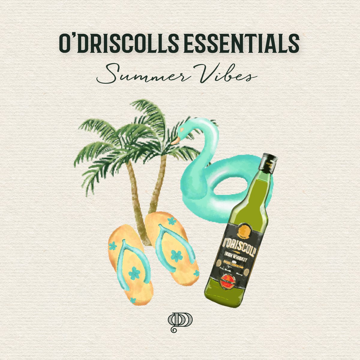 Summer Ready? Get your essentials checklist​ ✔️ Good Friends​ ✔️ Good Vibes​ ✔️ O'Driscolls Irish Whiskey​ ✔️ Flipflops (Optional) 🖱Visit: odriscollsirishwhiskey.com