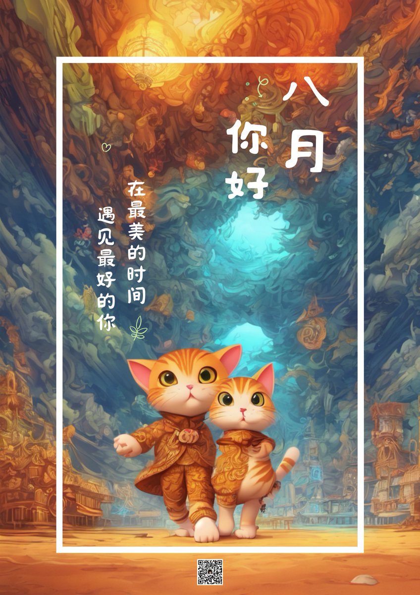 ET_CatCN's tweet photo. 你好,八月。
在最美的时间,遇见最好的你。
#EverythingCat #NFT #ETH #Cat #NFTCommunity #TravelingDog #dog #铲屎官 #宠物NFT
DM我加入中文社区。🤟🤟🤟 https://t.co/HPsORwMTkw