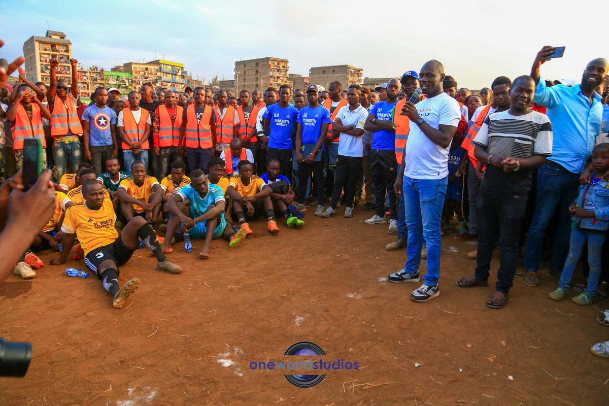 matharenorth13's tweet photo. Mathare  North United  ensured they remained top of the FKF Nairobi East County  League - 2022/2023 for another week as they beat arch-rivals Mathare  North Youth 2-1 in the Mathare North Derby on Sunday, handing the MNY  F.C  their first league defeat of the season . https://t.co/RbaKyn5DDt