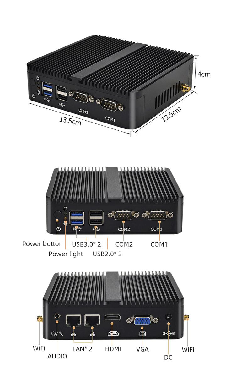 roaweo80596's tweet photo. Dual LAN &amp; Dual COM ports mini computer based on intel J4125 processor
#mini_computer
#mini_pc
#micro_computer
#muc https://t.co/lSjDf3B0Rq