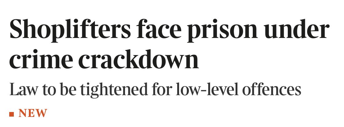 Joanna__Hardy's tweet photo. Prison population: 86,602
Prison operational capacity: 87,573
Headroom: just 971 prison places

The government: https://t.co/d8eYsGJ7GW