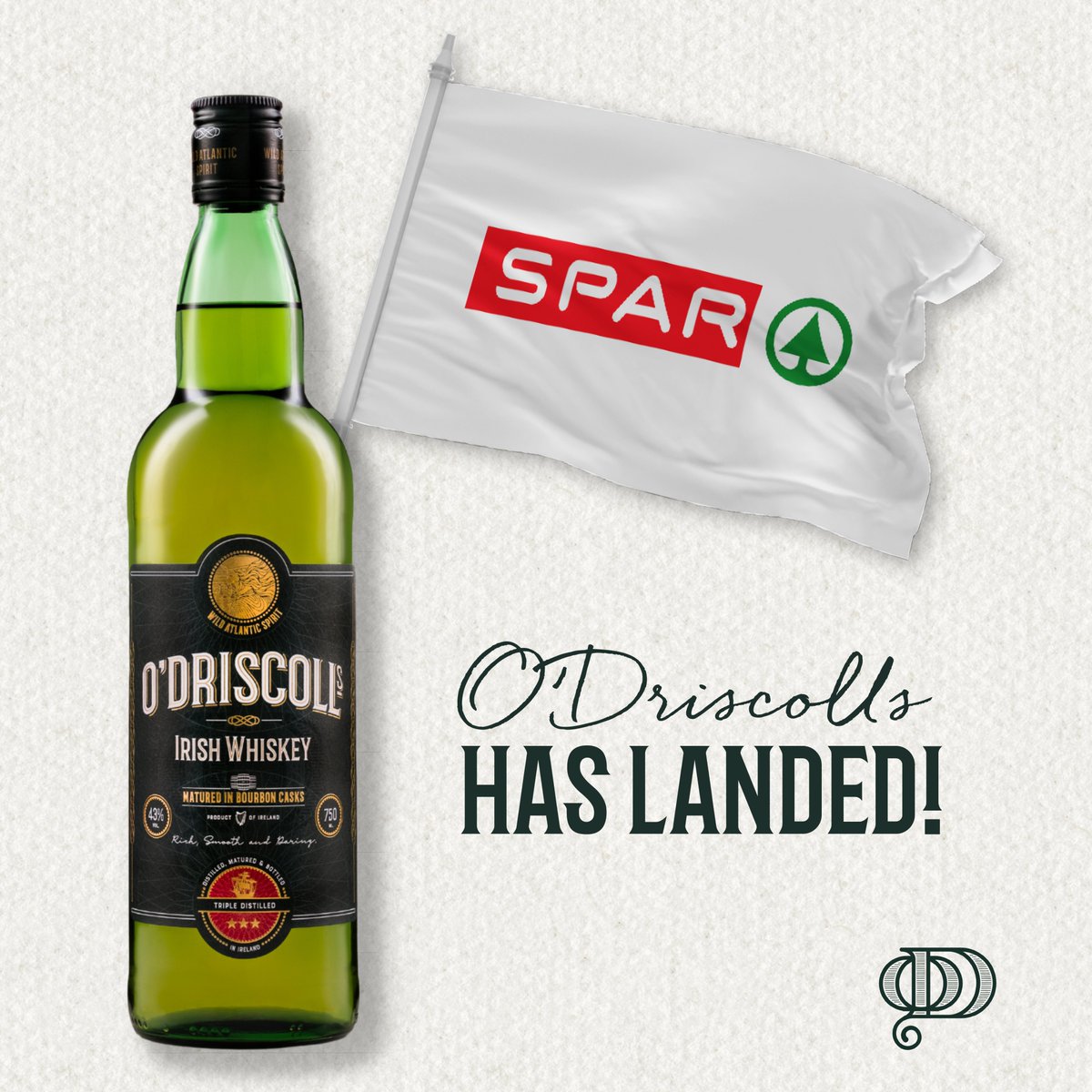 Discover this liquid gold for yourself. Available now at a Spar Store near you. 🇮🇪 🥃🏴‍☠️ 🖱Visit: odriscollsirishwhiskey.com #odriscollsirishwhiskey #odriscollsclan #irishwhiskey #whiskeylovers #ireland