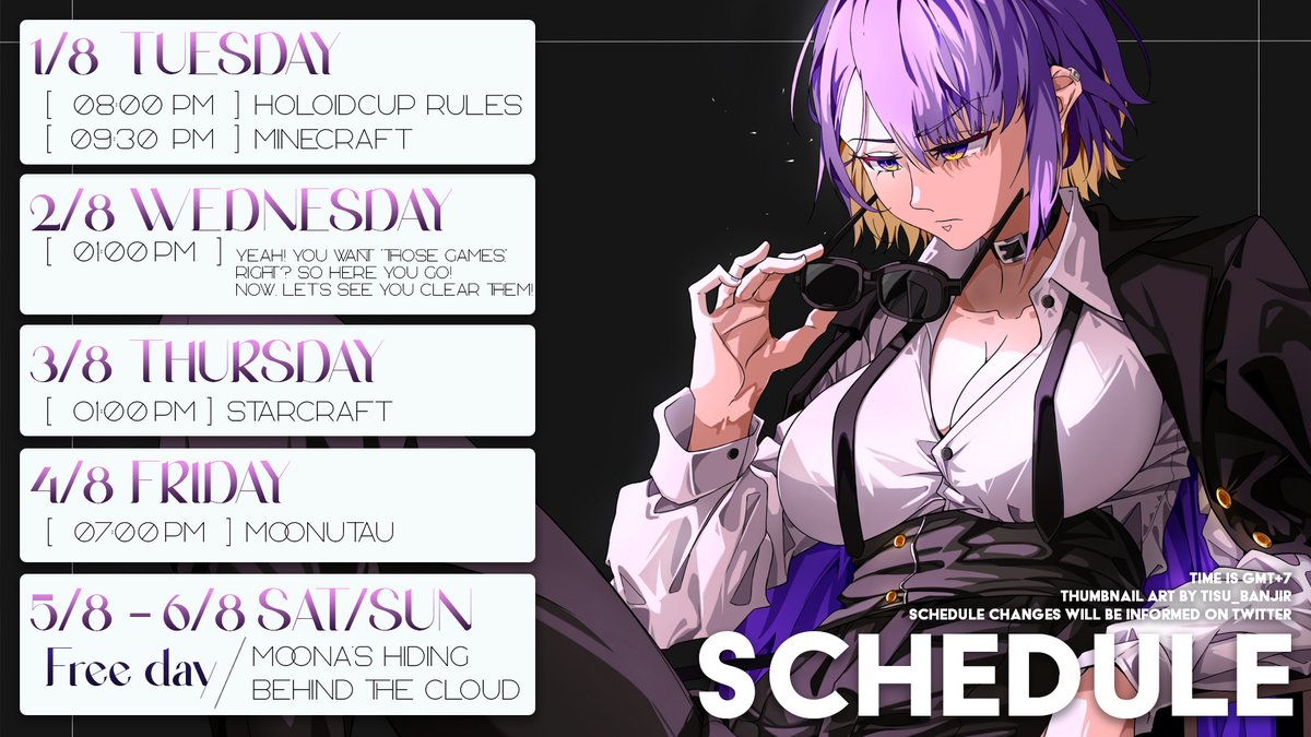 Oh looks like i didn't eat the schedule.
#Moona_LiveSchedule