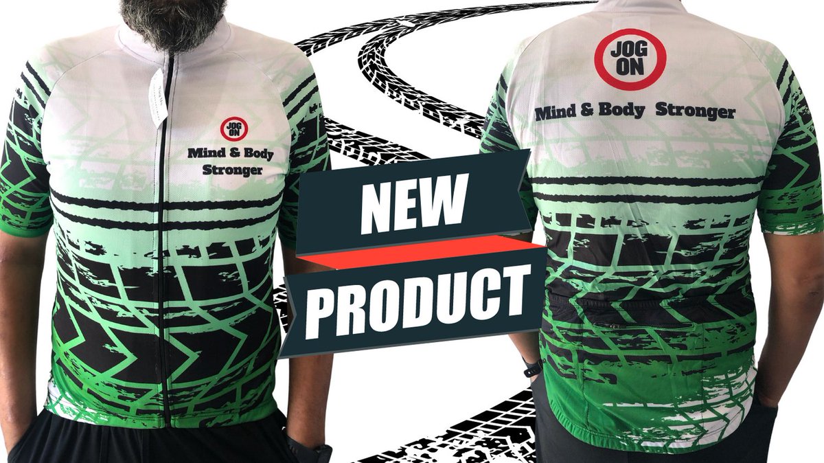 Have you seen our new mens cycling jerseys? Featuring a lockable middle rear zip pocket

Made from soft, moisture evaporating, technical fabric.

Support a small business today and get on the road with Jog On