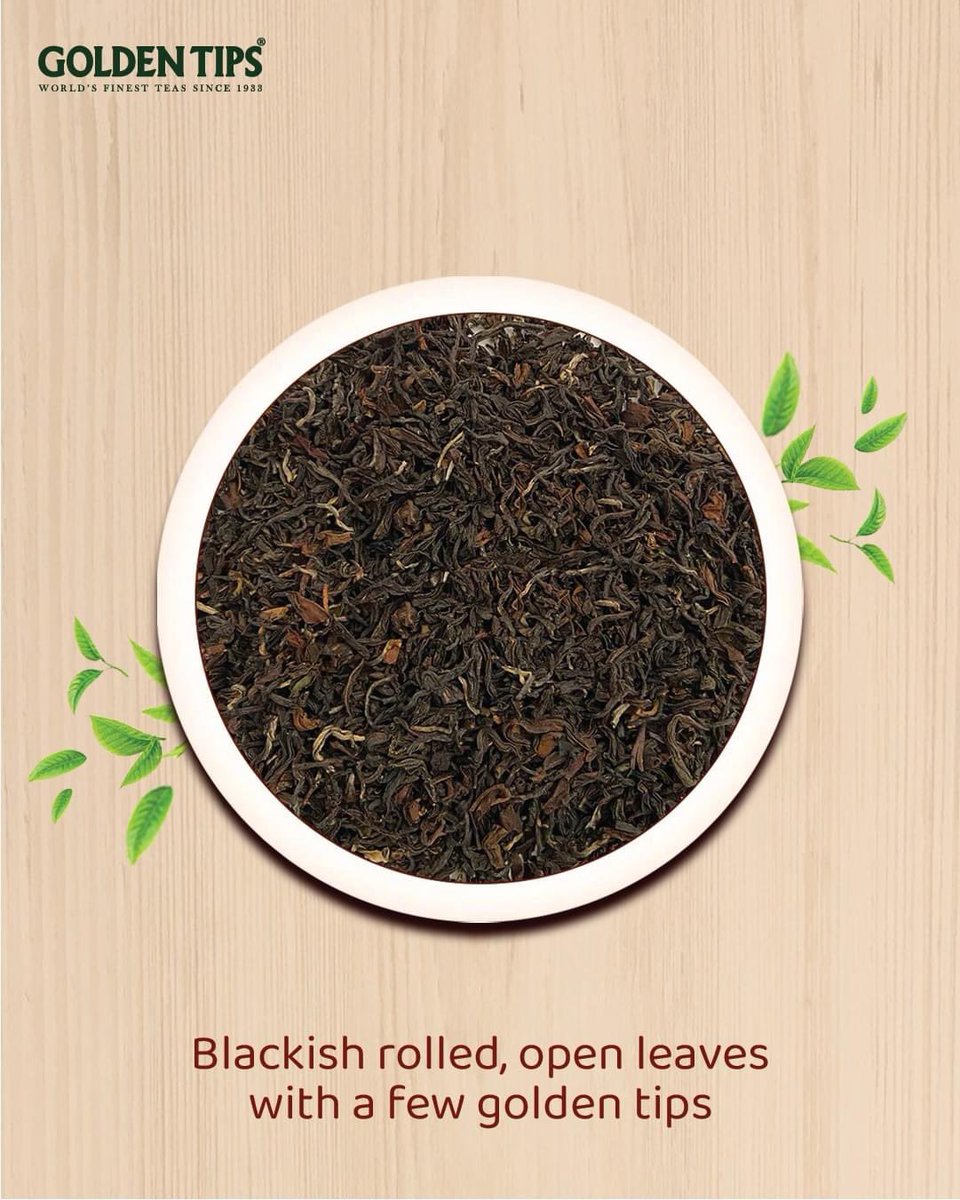 GoldenTipsTea's tweet photo. >Summer Signature Darjeeling Black Tea - Second Flush 2023<
π¨ ππππππ πππ ππ
π
πππππ ππ πππ πππππππ
Summer Signature 2023 from Giddapahar Estate.
#goldentips #DarjeelingDiaries #goldentips #goldentipsindia #tea #tealovers #secondflushtea #newarrivals https://t.co/0riROWSJL3