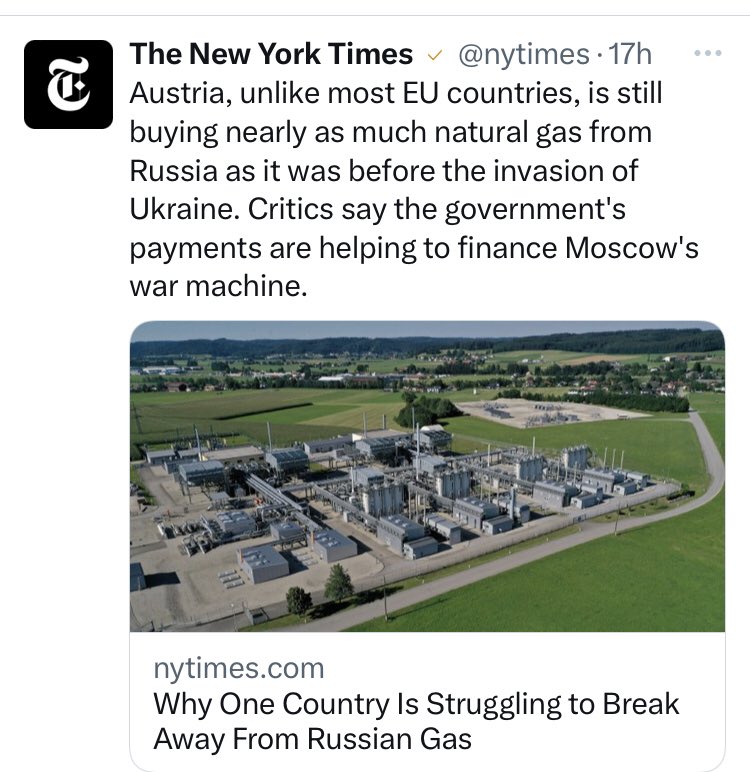 Bad press for Austria in the New York Times