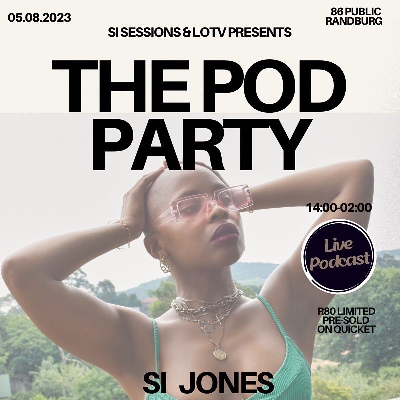 Si_Sessions's tweet photo. Good morning friends…pls Allow us to do our countdown to the 5th with great music selectors 🥹#thePodparty w/ @SI_JONESZA , @Fif_laaa , @djthabithabs , @vitamin_deep , @GinoBrownMusic1 🫶🏽🙌🏾 https://t.co/WJymInzyPr