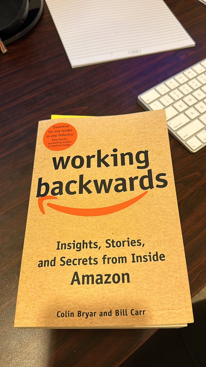 nurijanian's tweet photo. Books I Keep Referencing Regularly As a Product Manager

1. Working Backwards https://t.co/EboYHJN0xP
