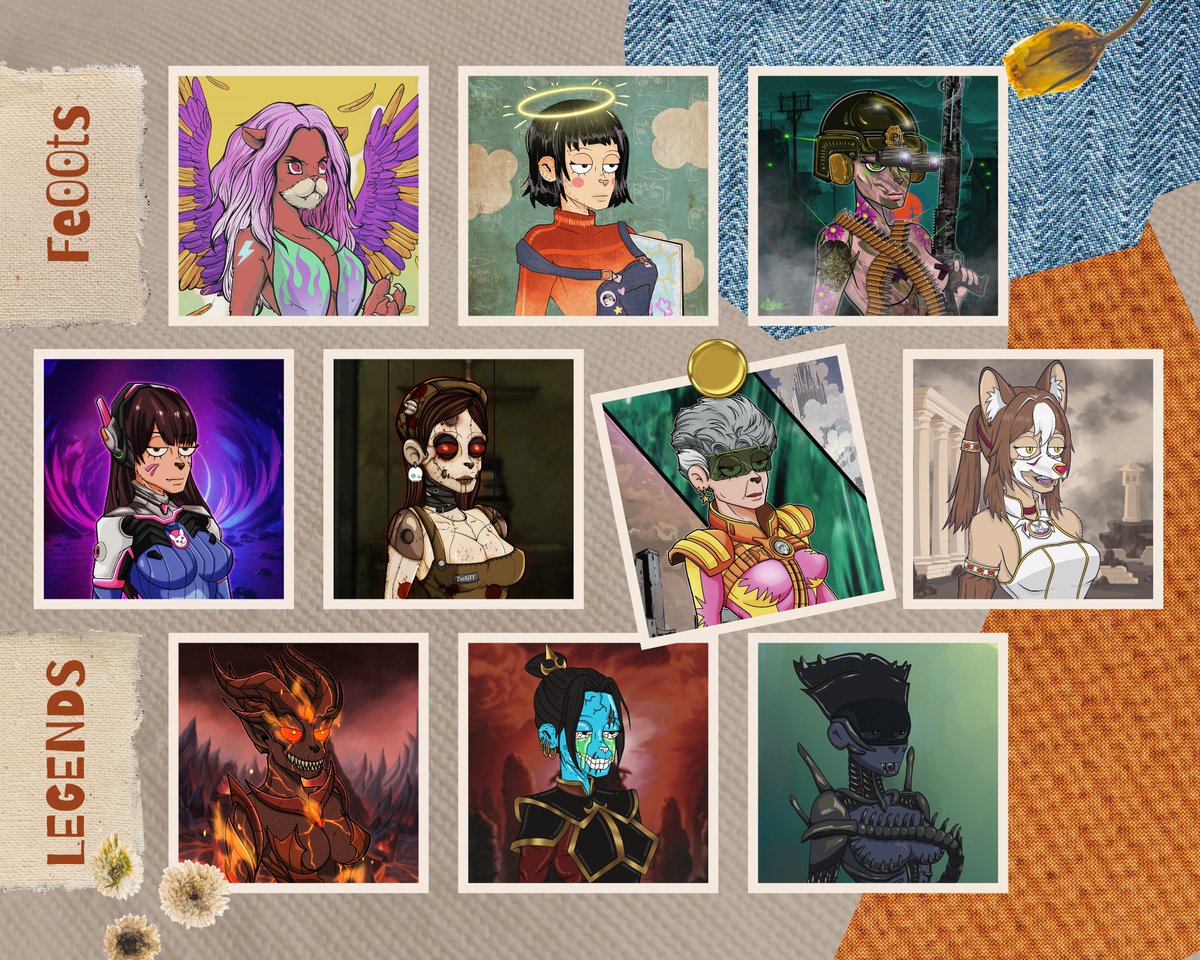 Here is a look at some of our legendary collab NFTs! 💜

<a href="/BoomerSquadNFT1/">BoomerSquad & PUUSH</a>
<a href="/zap7seven/">ZAP7</a>
<a href="/TheDooNFT/">DooSwap | $CHUCKY | DooNFT</a>
<a href="/Restlesslines/">✨🍓Restlesslines✨🍓</a>
@CronosCorgi
<a href="/CroBobAdventure/">🛸BOB Adventures | BOW MINT IS LIVE!</a>
<a href="/ArtofNickTaylor/">ᖇ.ᗪᛤGG 🟠 NFTARMY</a>

[None have been minted yet 🤯]
fe00ts.netlify.app