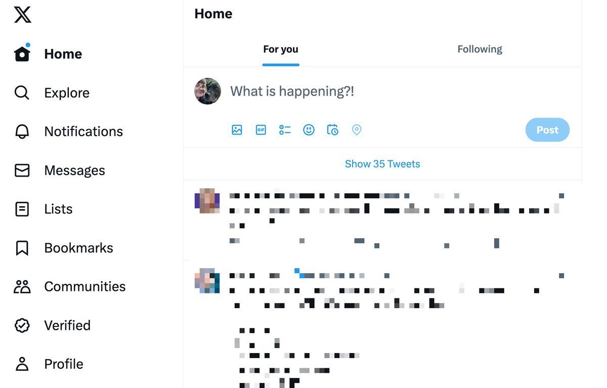 The new tweet prompt has changed from “What’s happening?” (or similar) to “What is happening?!”

Is this a subtle cry for help from within?