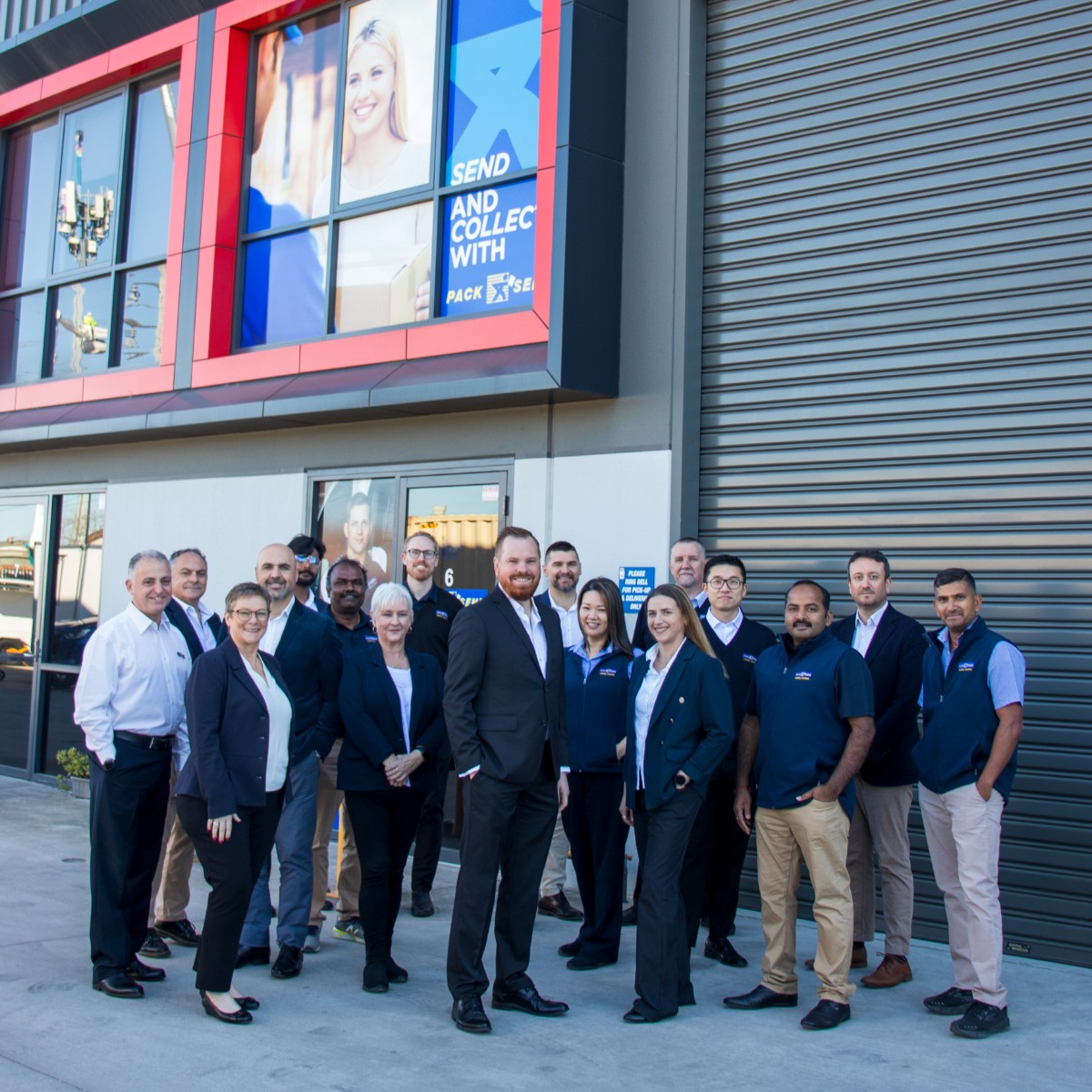 PackSendAU's tweet photo. We're turning 30! Celebrating with some of the PACK &amp; SEND team for a photoshoot. Thanks for being a part of our journey! #PACKANDSEND30
#30Years #Anniversary #Packsend #AnythingAnywhere #TogetherWeDeliver https://t.co/0PaVl6xmEH