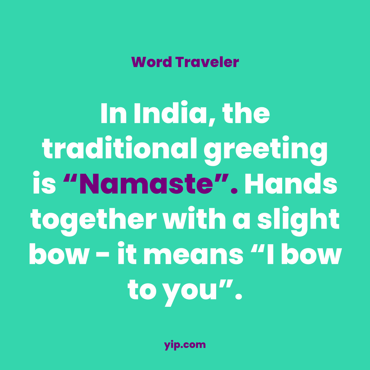 _yipofficial's tweet photo. I wonder if this would catch on in western culture? 🤔
#Languagelearning #traditionalgreetings #namaste #langtwt https://t.co/zKVMM3nFw8