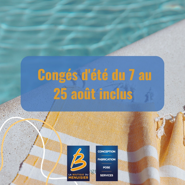 AML25360's tweet photo. #Fermetureestivale🌞

#Laboutiquedumenuisier sera fermée du 7 août au 25 août pour les vacances d'été.
Pendant cette période, notre équipe se reposera afin de mieux vous accompagner dans vos #projets de #menuiserie à la rentrée. 🪚

Merci pour votre compréhension ! 😀 https://t.co/MtF7r6Qq8A