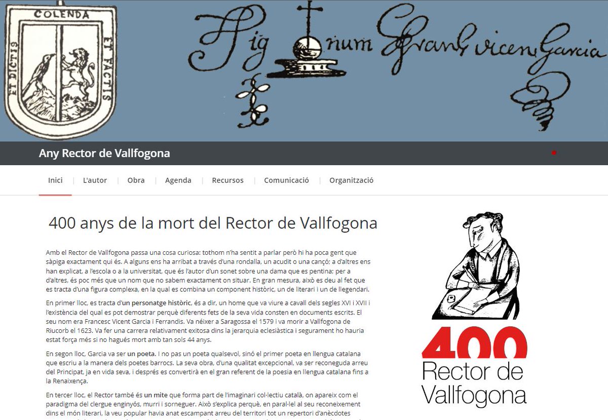 Any Rector de Vallfogona tweet media