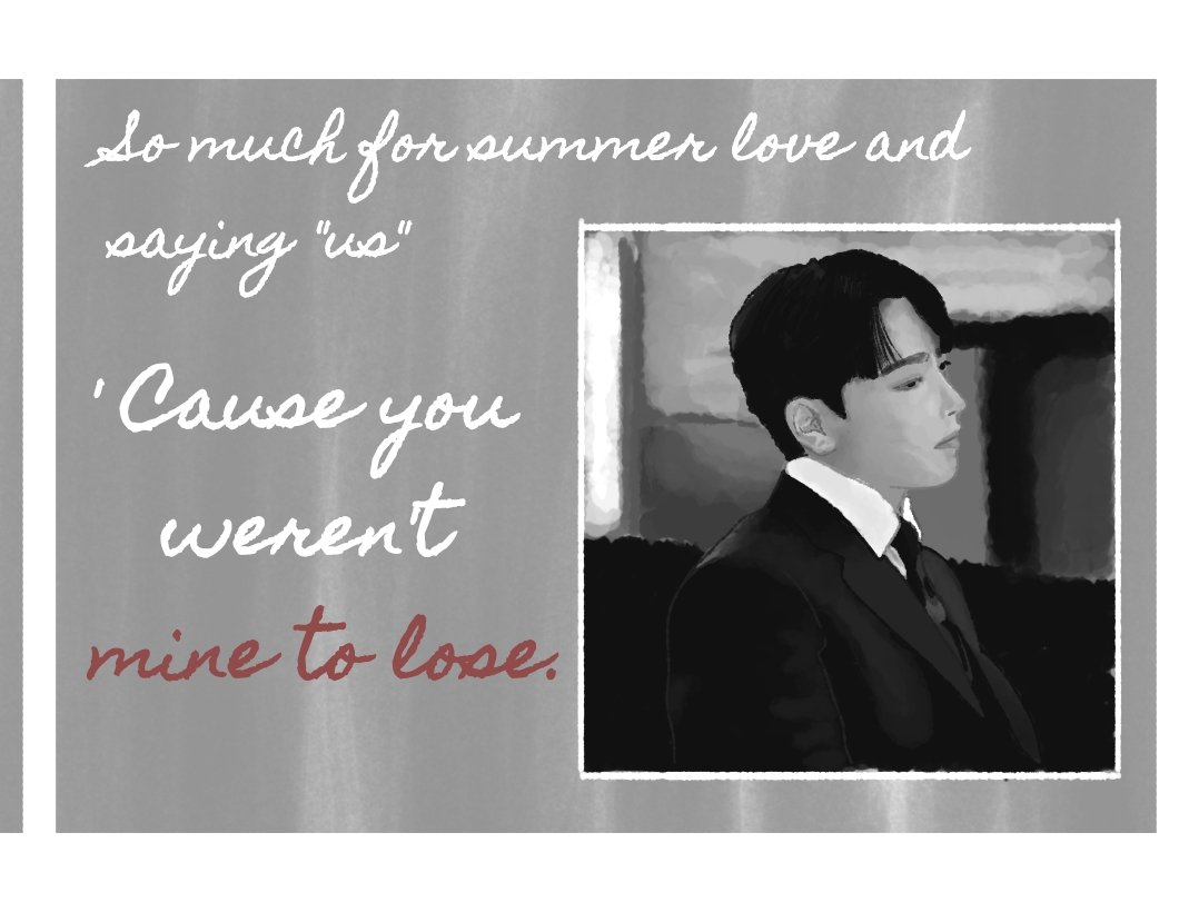 hwaffles_'s tweet photo. ͏͏
          — 𝘀𝗲𝗼𝗻𝗴𝗷𝗼𝗼𝗻𝗴 : august. 
                                                                   
          “ 𝒚𝒐𝒖 𝒘𝒆𝒓𝒆𝒏'𝒕 𝒎𝒊𝒏𝒆 𝒕𝒐 𝒍𝒐𝒔𝒆. ”
 
͏͏ https://t.co/3SgB9VvAFM