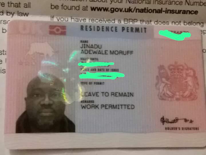 Slimaz_Jr's tweet photo. The guy in the above picture travelled home to Nigeria for fear of deportation after years of fruitless effort to obtain residence status in London UK.The approval for his residency came not long after he departed for Nigeria.
A neighbour of his picked this up for him. 
Nobody . https://t.co/0tfNdd24so