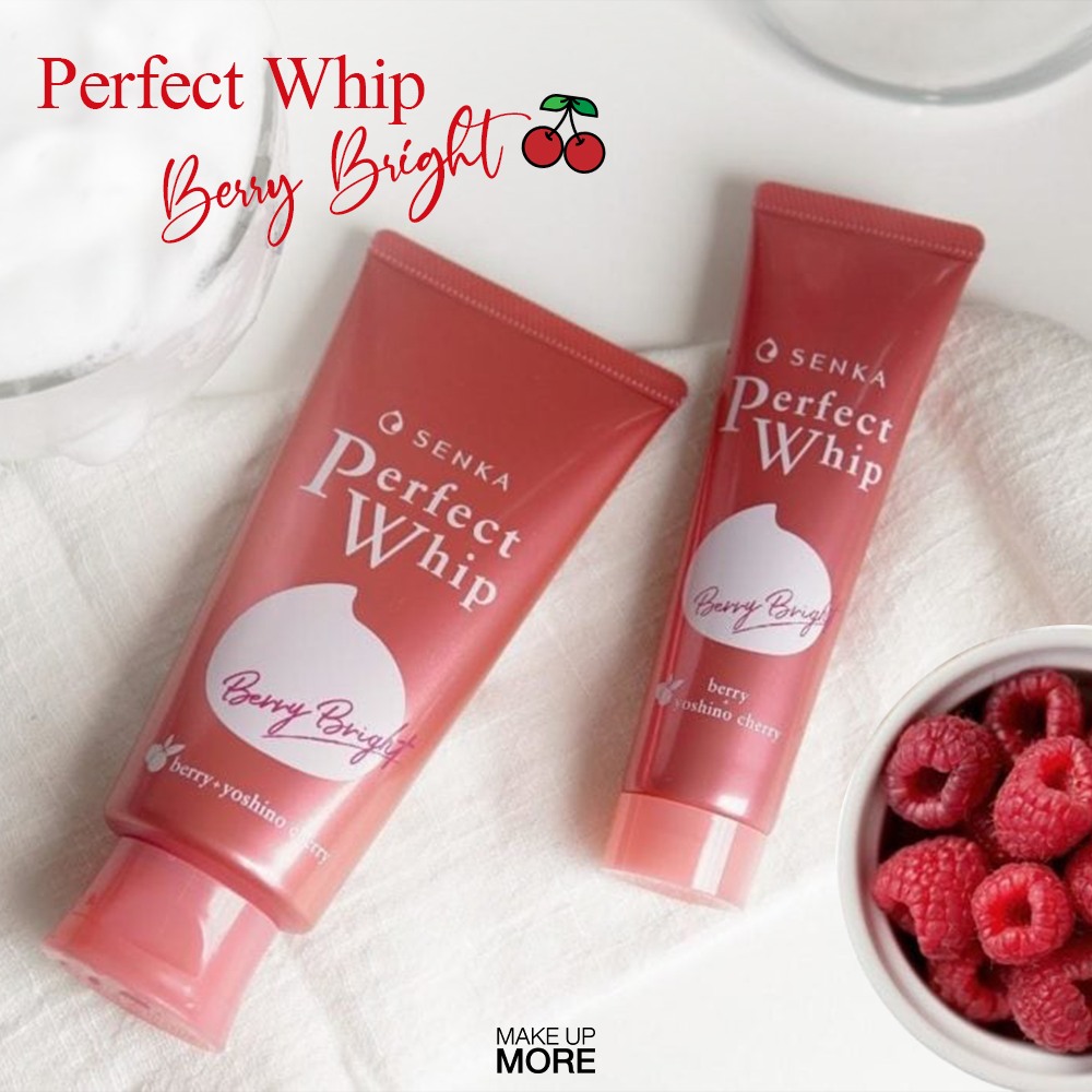 MayaChiangmai's tweet photo. SENKA Perfect Whip Berry Bright 🍒

วิปโฟมล้างหน้าน้องใหม่ของแบรนด์ SENKA 
แบรนด์ดังจากประเทศญี่ปุ่น และโด่งดังมากในไทย

📍 MAKE UP MORE สาขาเมญ่าเชียงใหม่ ชั้น B1                   

📲 ติดตามเมญ่าได้ที่ : https://t.co/aLUw1XGCHy 

#MAYAchiangmai #MAKEUPMORE https://t.co/kgn2SRIWrH