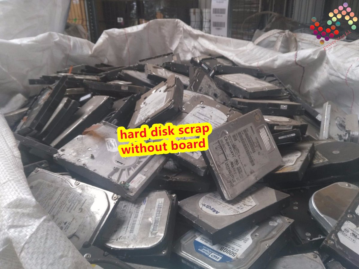 PowerStepHK's tweet photo. hard disk scrap without board is one of our biggest regular scrap for business,if you have any stock pls contact via whatsapp +85260669186 / wechat +8613923192733 / mail: vdbswa@gmail.com
#scrapmetal #scrapmetalrecycling #scrapyard  #scrapdealer #metalrecycling #metalscrap #ewast https://t.co/KNXpa43Q0S