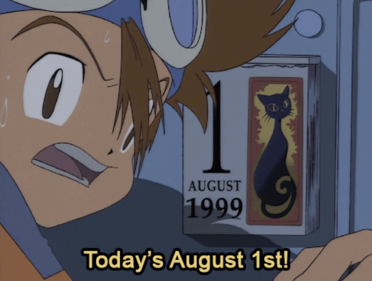 Today’s August 1st!