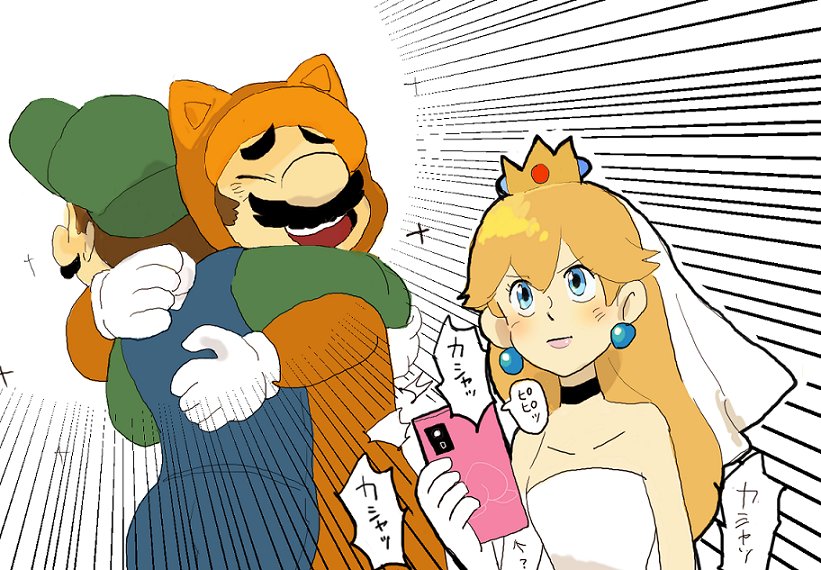 #今月描いた絵を晒そう
みごとにマリオ。 