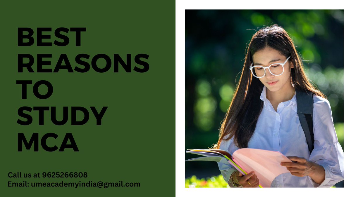 mayuriv798's tweet image. Best Reasons to Study MCA

You will be able to examine some of the Best Reasons to Study MCA in this specific article. 

Website: umeacademy.com/latest-article…
#topreasonstostudymca
#distancemcaprogram
#onlinemcaprogram
#BarbieTheMovie
