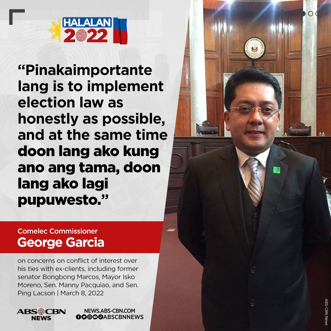 shamrocker_oo_'s tweet image. There is substantial evidence presented by former DICT Sec Gen Eliseo Rio Jr that #Election2022 was rigged and COMELEC Chairman George Garcia admitted to an irregularity that took place.

Walang kredibilidad si Garcia. Kung matino yan, he would have  handed in his resignation.