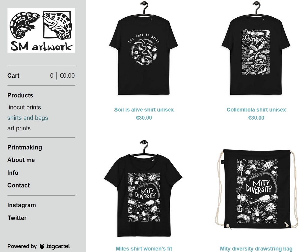 FMinifera's tweet photo. I finally managed to set up a shop😊

https://t.co/ycZ6VLVK2s

You can buy shirts, artprints of some drawings and original linocut prints. I will add products every now and then. I am super excited! Hope you like it and please distribute to people who might be interested 🙏 https://t.co/AjFLXrli6F