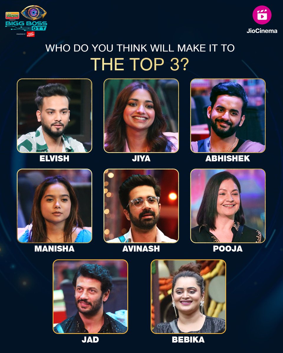 The finale is almost here and we have a question for the Asli Boss! 
Tell us your answers in the comments👇🏻

#BBOTT2 #BBOTT2onJioCinema #BiggBossOTT2 #JioCinema @beingsalmankhan
