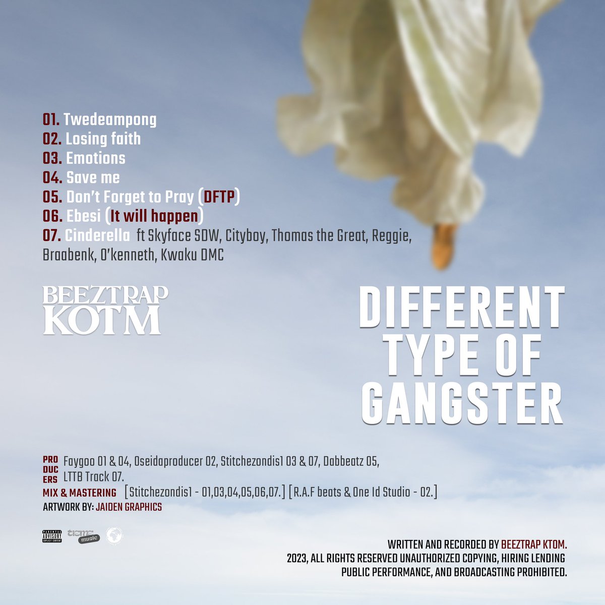 beeztrapkotm's tweet photo. 7 GANGSTER STORIES
THIS FRIDAY
4-08-23🗓️
Different Type of Gangster EP
#ditog #dtog https://t.co/km7GIFDlT3