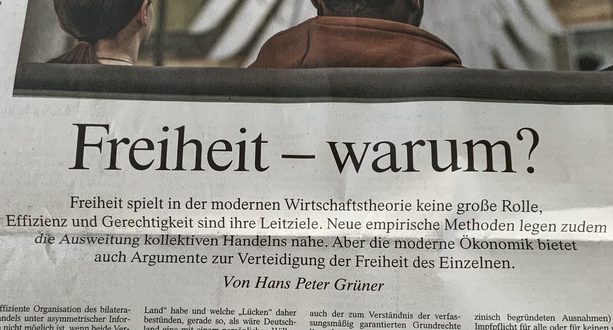 Hans Peter GrĂĽner (@hansgruener) on Twitter photo Freue mich sehr ĂĽber die Gelegenheit, einige Gedanken zur Rolle individueller Freiheit in der heutigen <a href="/FAZ_Wirtschaft/">FAZ Wirtschaft</a> teilen zu dĂĽrfen. Freue mich sehr ĂĽber die Gelegenheit, einige Gedanken zur Rolle individueller Freiheit in der heutigen <a href="/FAZ_Wirtschaft/">FAZ Wirtschaft</a> teilen zu dĂĽrfen.