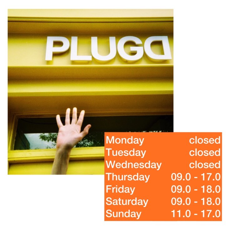Heads up! Starting this week plugd is taking a few extra days in August. Closed Mon to Wed, open Thurs to Sun. Back to 6 days action from September. Enjoy the rest of ya summer x