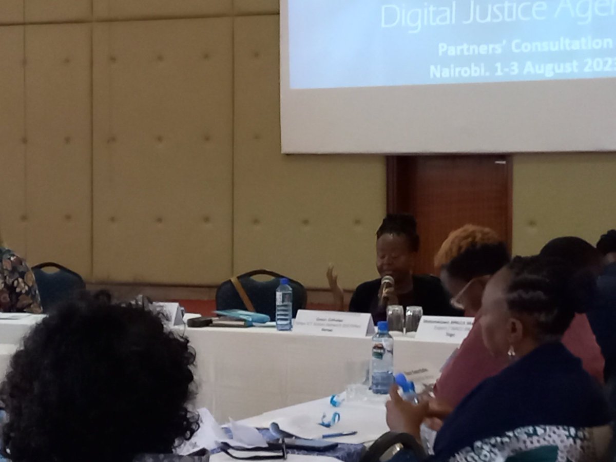 Dr. Grace Githaiga, It is a requirement for anyone making public policy to involve the public hence governments should involve the people to advance digital justice. Communications rights.#Waccnairobi2023#community radio uganda