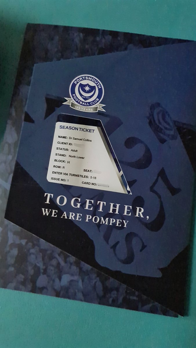 Excited! Been far too long since I've had one of these. Can't wait for the season to start in the ground with the best atmosphere in league football! ⚽😁