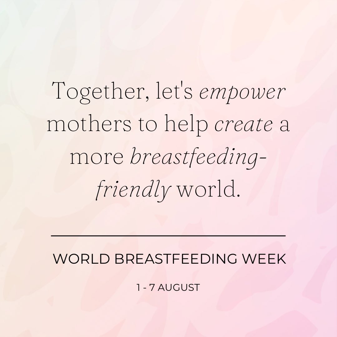 Supportive workplaces make a difference! Let's advocate for breastfeeding-friendly policies, ensuring that all working moms have access to a supportive environment for breastfeeding and expressing milk. #WBW2023 #WorldBreastfeedingWeek
