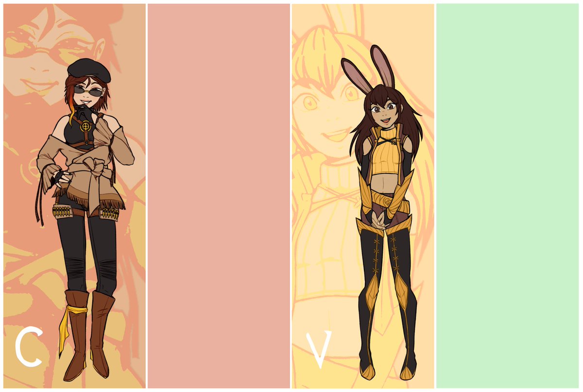 sailorb00's tweet photo. Two down, two to go ππ Who's next? Fox or Yatushasi? π€π #rwby #teamcfvy #greenlightrwbyvolume10 https://t.co/0WDJqjC12R