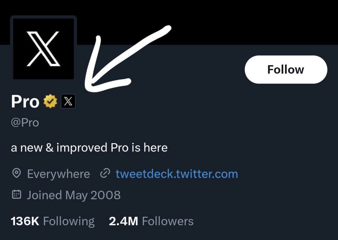 Milz00000's tweet photo. @SweetPeaCrypto GM @SweetPeaCrypto 

Take a look at $XPRO before next Elon announcement 

Tweetdeck has been upgraded few days ago into #XPRO. It’s a matter of time before #XPRO become a major app for #X users.

Dev is doxxed and got many project with millions MMC 😉

@XPRO_ERC20 https://t.co/S2qXE6NsQX