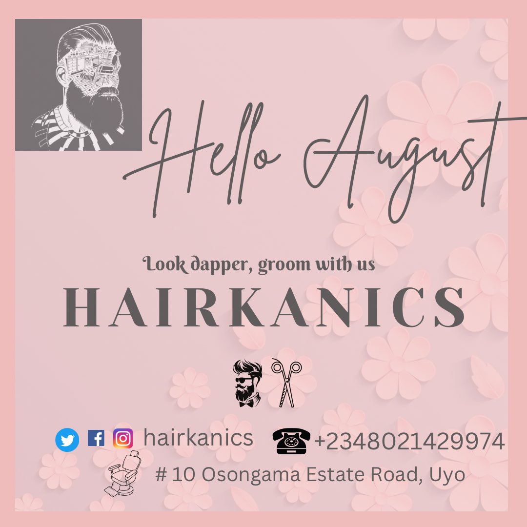H A P P Y N E W M O N T H guys. 

We are indeed grateful for your unwavering patronage. 

We’re committed to serving you better. 

#mensgrooming #HappyNewMonth #menstyle #menculture #stayfresh