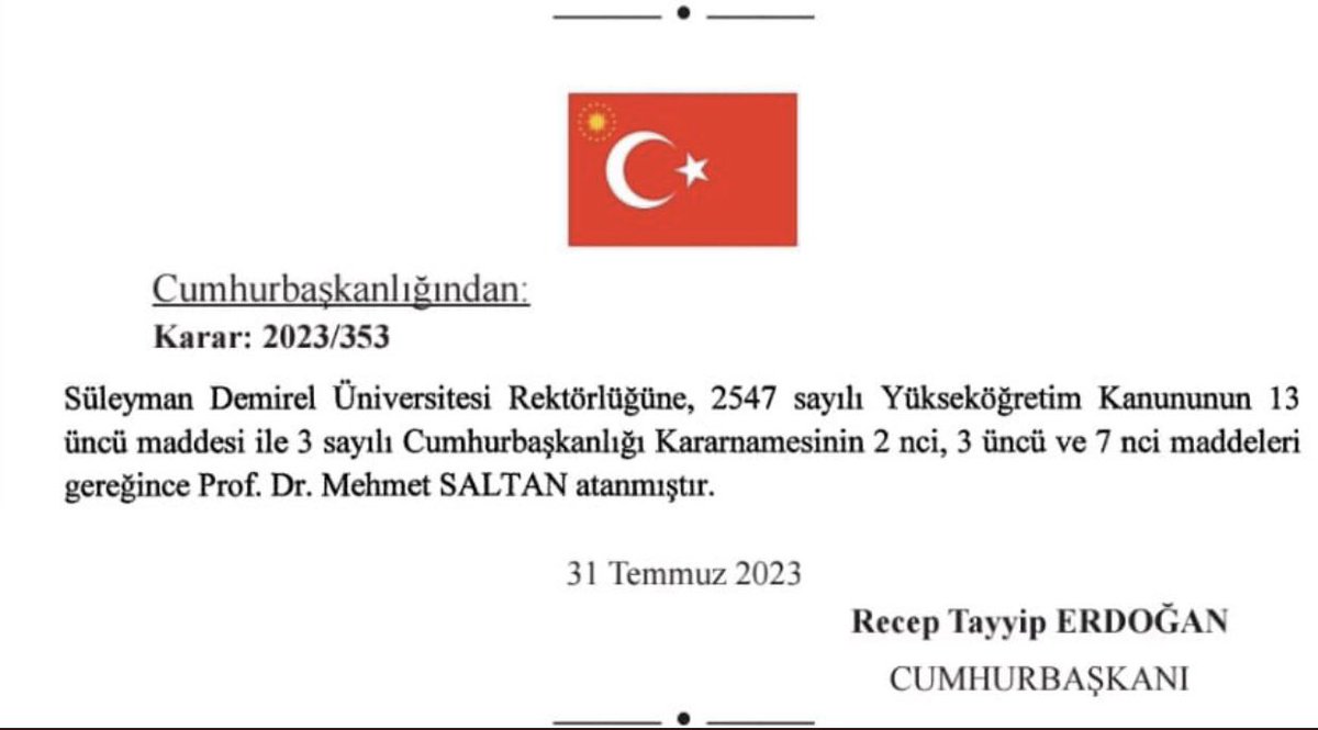 sdudebirgun's tweet photo. Yeni rektörümüz Prof. Dr. Mehmet Saltan hayırlı olsun… #sdü https://t.co/eIIegFnkyP