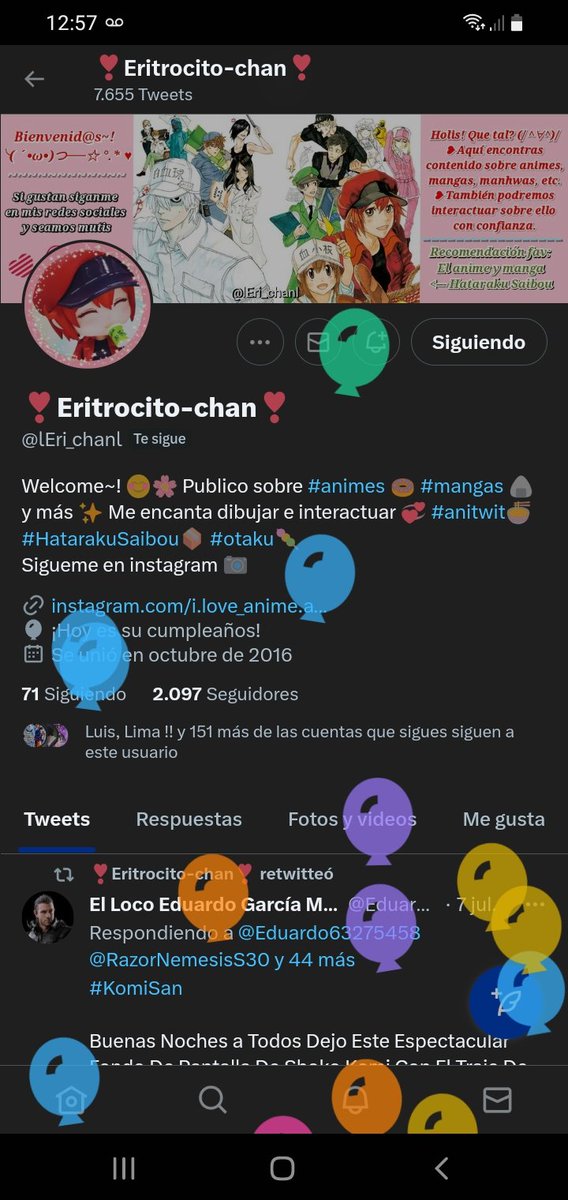 #FelizCumpleaños 

Muchas Felicidades Por Tu Cumpleaños Querida Amiga 🎂❤🥳🌟🥰

<a href="/lEri_chanl/">🧡🎃Eritrocito-chan🎃🧡</a> 🎂