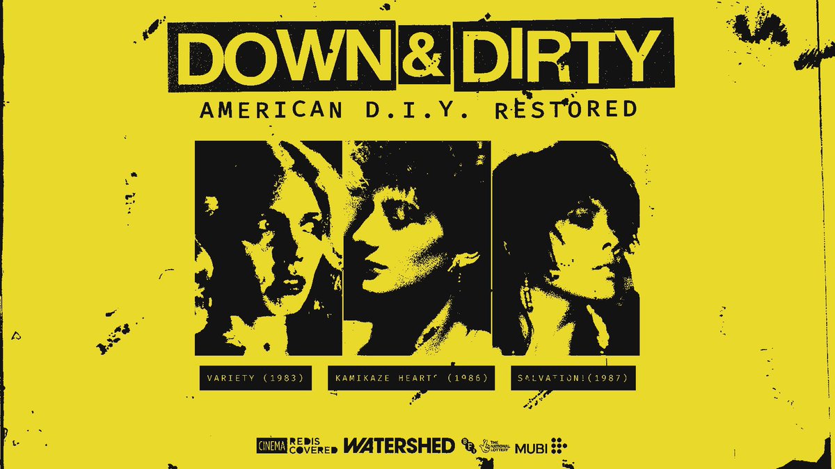 📣 Down &amp; Dirty is on tour starting with <a href="/ICALondon/">Institute of Contemporary Arts</a> fr/3 – 16 Aug incl. KAMIKAZE HEART, Juliet Bashore’s queer docufiction, Beth B’s anarchic comic satire on religion, greed &amp; consumerism SALVATION! + Bette Gordon’s subversive underground hit VARIETY.

🎟️ ica.art/films/down-and…