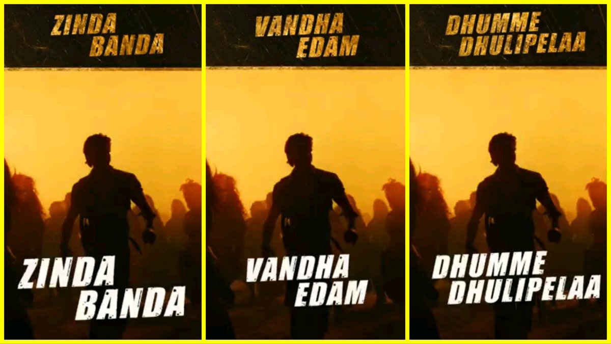 itz_Ytr's tweet photo. #JawanFirstSingle 24 H Views & Likes
#ZindaBanda {Hindi} : 34.57M | 707K
#VandhaEdam {Tamil} : 5.22M | 201K
#Dhumme {Telugu} : 4.467M | 77K
TOTAL : 44.26M + VIEWS | 985K + LIKES
Outstanding Response 🔥 #Anirudh 's New Feat. https://t.co/xNcC3NMpKY