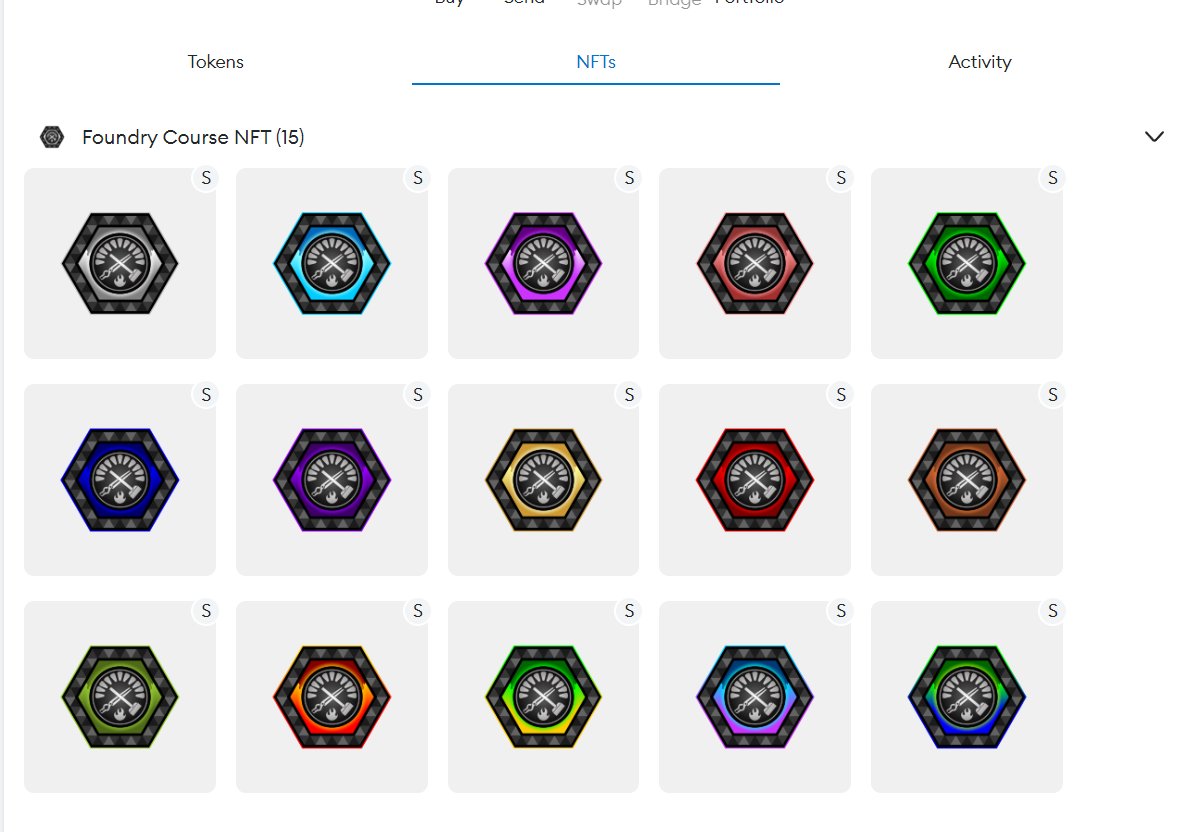 0xKral's tweet photo. Decentralized badges of Honor🚀.
Finally completed @PatrickAlphaC  Foundry Course. This was a loooooooong journey.
🧵1/8 https://t.co/QKy91vrbwt