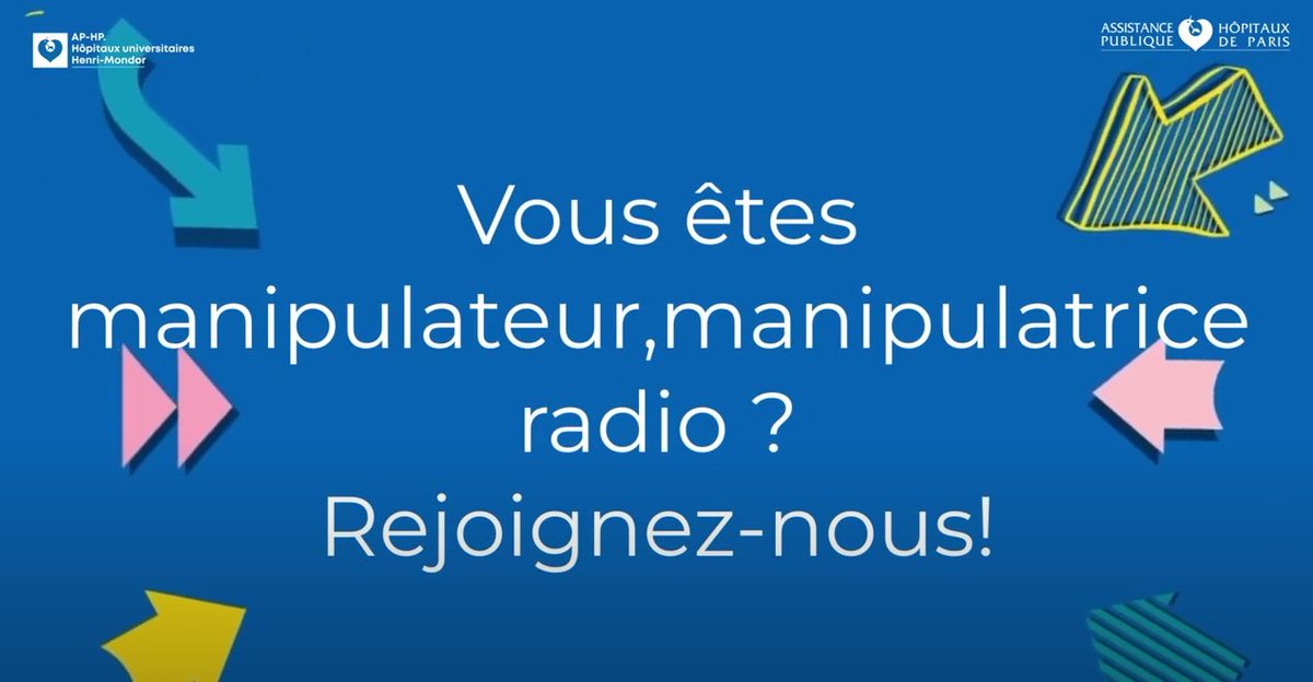 GHU APHP. Hôpitaux Universitaires Henri-Mondor (@ghumondor) on Twitter photo #APHPRecrute I Vous êtes manipulateur/ manipulatrice radio ? 👉Le service d'Imagerie Médicale du <a href="/GHUMondor/">GHU APHP. Hôpitaux Universitaires Henri-Mondor</a> se renforce ! Pourquoi nous rejoindre? Les équipes vous expliquent tout!
▶️youtu.be/S-0HmeL7OIg
📩candidature.ds.hmn@aphp.fr
🖥️chu-mondor.aphp.fr/recrutement
<a href="/APHP/">Assistance Publique – Hôpitaux de Paris (AP-HP)</a> #recrutement #APHPRecrute I Vous êtes manipulateur/ manipulatrice radio ? 👉Le service d'Imagerie Médicale du <a href="/GHUMondor/">GHU APHP. Hôpitaux Universitaires Henri-Mondor</a> se renforce ! Pourquoi nous rejoindre? Les équipes vous expliquent tout!
▶️youtu.be/S-0HmeL7OIg
📩candidature.ds.hmn@aphp.fr
🖥️chu-mondor.aphp.fr/recrutement
<a href="/APHP/">Assistance Publique – Hôpitaux de Paris (AP-HP)</a> #recrutement