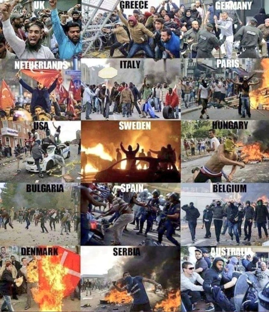 butar_108's tweet photo. #Mewatterrorattack #HindusUnderAttack Mewat so far :
-Two security personnel &amp; 4 civilian Hindus kiIIed,
-Hundreds of vehicles &amp; Hindu's Houses burnt down,
-Over 2500 Hindus have to take shelters fearing violence

Reason: MusIim population is 80% in that area. https://t.co/s4yb3fFtaN